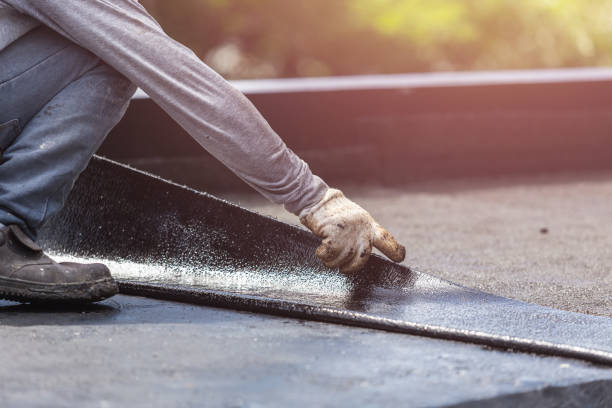 Professional Crawl Space Encapsulation technician working in Leopolis, WI